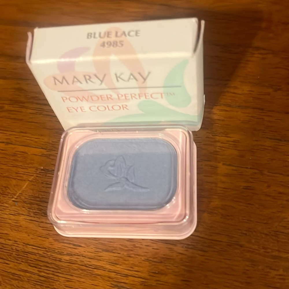 4985 Mary Kay new in box vintage powder perfect eye color shadow blue lace .09